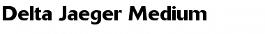 Download Delta Jaeger Bold Font Title Preview