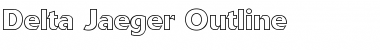 Download Delta Jaeger Regular Font Title Preview