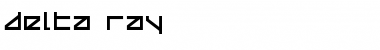 Download Delta Ray Regular Font Title Preview