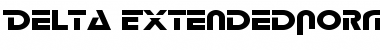 Download Delta-Extended Regular Font Title Preview