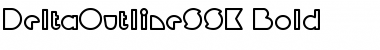 Download DeltaOutlineSSK Bold Font Title Preview