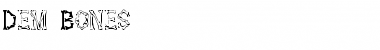Download Dem Bones Regular Font Title Preview