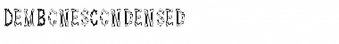Download DemBonesCondensed Regular Font Title Preview