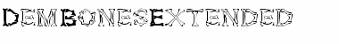Download DemBonesExtended Regular Font Title Preview