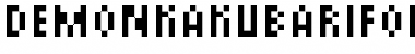 Download DemonKakubariFont Regular Font Title Preview