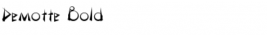 Download Demotte Bold Font Title Preview