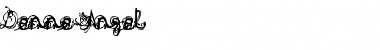 Download Denne Angel Regular Font Title Preview