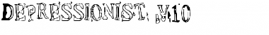 Download Depressionist v1.0 Regular Font Title Preview