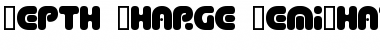 Download Depth Charge SemiPhat Font Title Preview