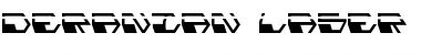 Download Deranian Laser Regular Font Title Preview