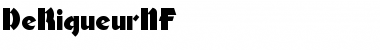 Download DeRigueurNF Medium Font Title Preview