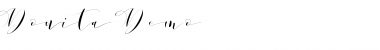 Download Donita Handscript Demo Regular Font Title Preview