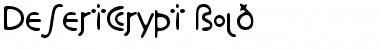 Download DesertCrypt Bold Font Title Preview