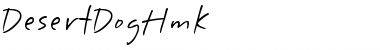 Download DesertDogHmk Regular Font Title Preview