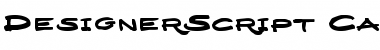 Download DesignerScript Caps Regular Font Title Preview