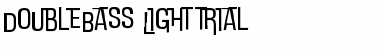 Download DoubleBass Light Regular Font Title Preview