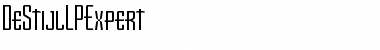 Download DeStijlLPExpert Regular Font Title Preview
