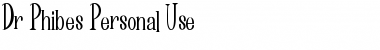 Download Dr Phibes Regular Font Title Preview