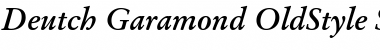 Download Deutch Garamond OldStyle SSi Bold Font Title Preview