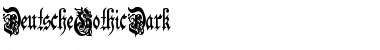 Download DeutscheGothicDark Regular Font Title Preview