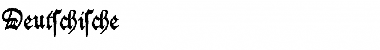Download Deutschische Regular Font Title Preview