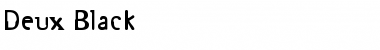 Download Deux Black Font Title Preview