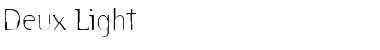 Download Deux Light Font Title Preview
