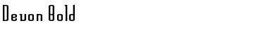Download Devon Bold Font Title Preview