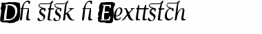 Download Devroye Extra Regular Font Title Preview