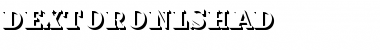 Download DextorOnlShaD Regular Font Title Preview