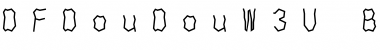 Download DFDouDouW3U-B5 Regular Font Title Preview