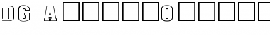 Download DG_AachenOutline Normal Font Title Preview