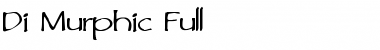 Download Di Murphic Full Regular Font Title Preview