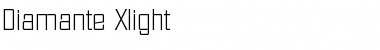 Download Diamante-Xlight Regular Font Title Preview