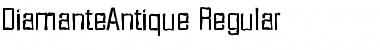 Download DiamanteAntique Regular Font Title Preview