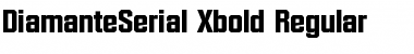 Download DiamanteSerial-Xbold Regular Font