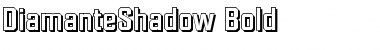 Download DiamanteShadow Bold Font Title Preview