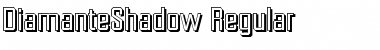 Download DiamanteShadow Regular Font Title Preview