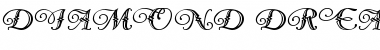 Download Diamond Dreams Regular Font Title Preview