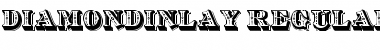 Download DiamondInlay-Regular Regular Font Title Preview