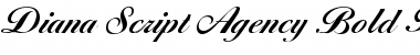 Download Diana Script Agency Bold Plain Font Title Preview