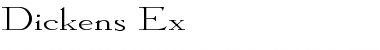 Download Dickens Ex Regular Font Title Preview