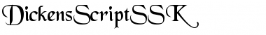 Download DickensScriptSSK Regular Font Title Preview