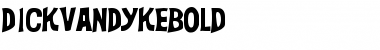Download DickVanDykeBold Regular Font Title Preview