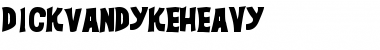 Download DickVanDykeHeavy Regular Font Title Preview