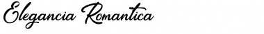 Download Elegancia Romantica Regular Font Title Preview