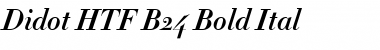 Download Didot Bold Italic Font Title Preview
