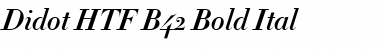 Download Didot Bold Italic Font Title Preview