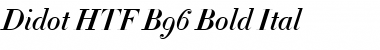 Download Didot Bold Italic Font Title Preview