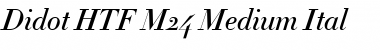 Download Didot Medium Italic Font Title Preview